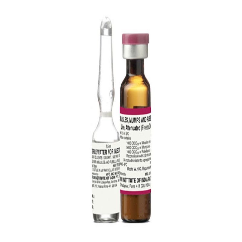 MEASLES, MUMPS AND RUBELLA VACCINE, LIVE, ATTENUATED