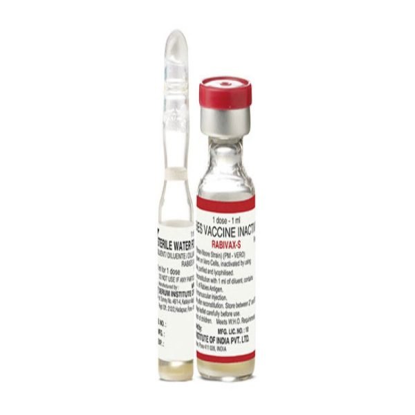 RABIVAX-S RABIES VACCINE INACTIVATED